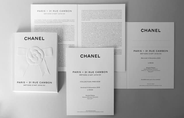 a common chanel show invite letter
