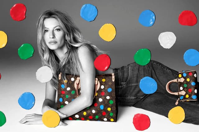 Gisele Bundchen for Louis Vuitton / Yayoi Kusama